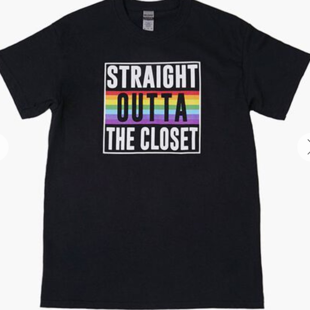 Unisex Straight Outta The Closet Pride T-Shirt